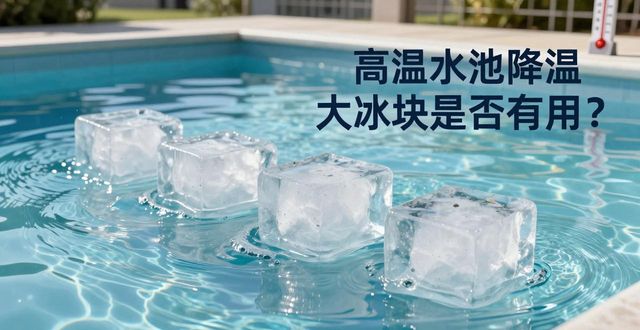 韶关高温水池降温大冰块，到底管不管用？